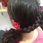 wedding hair and hair braids